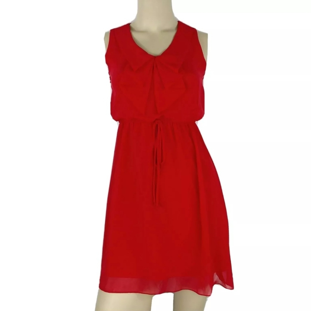 SWEET STORM New Red cocktail skater party dress Womens Small